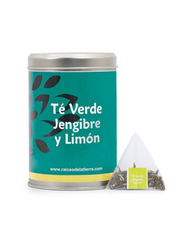 TÉ VERDE JENGIBRE Y LIMÓN