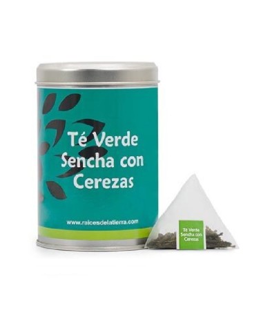 TÉ VERDE SENCHA CON CEREZAS